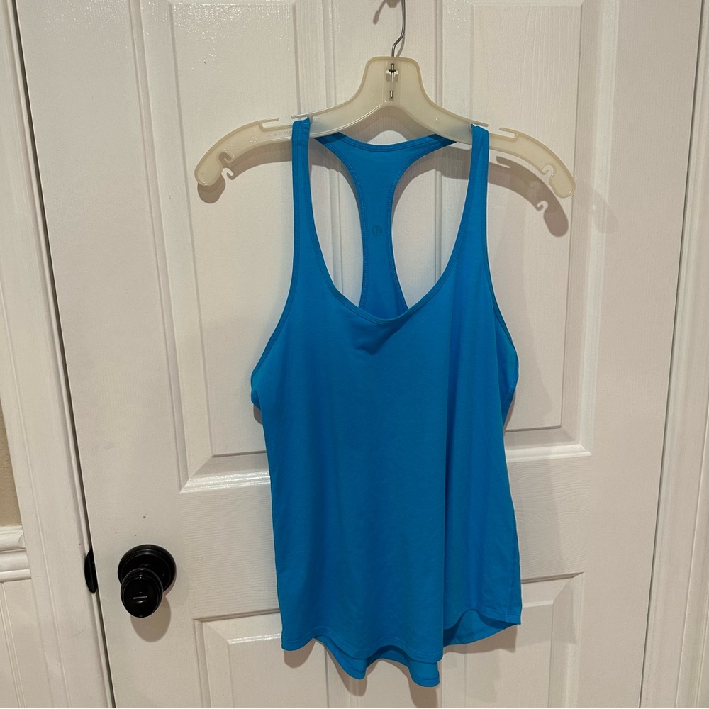 lululemon athletica Vibrant Blue Tank Top